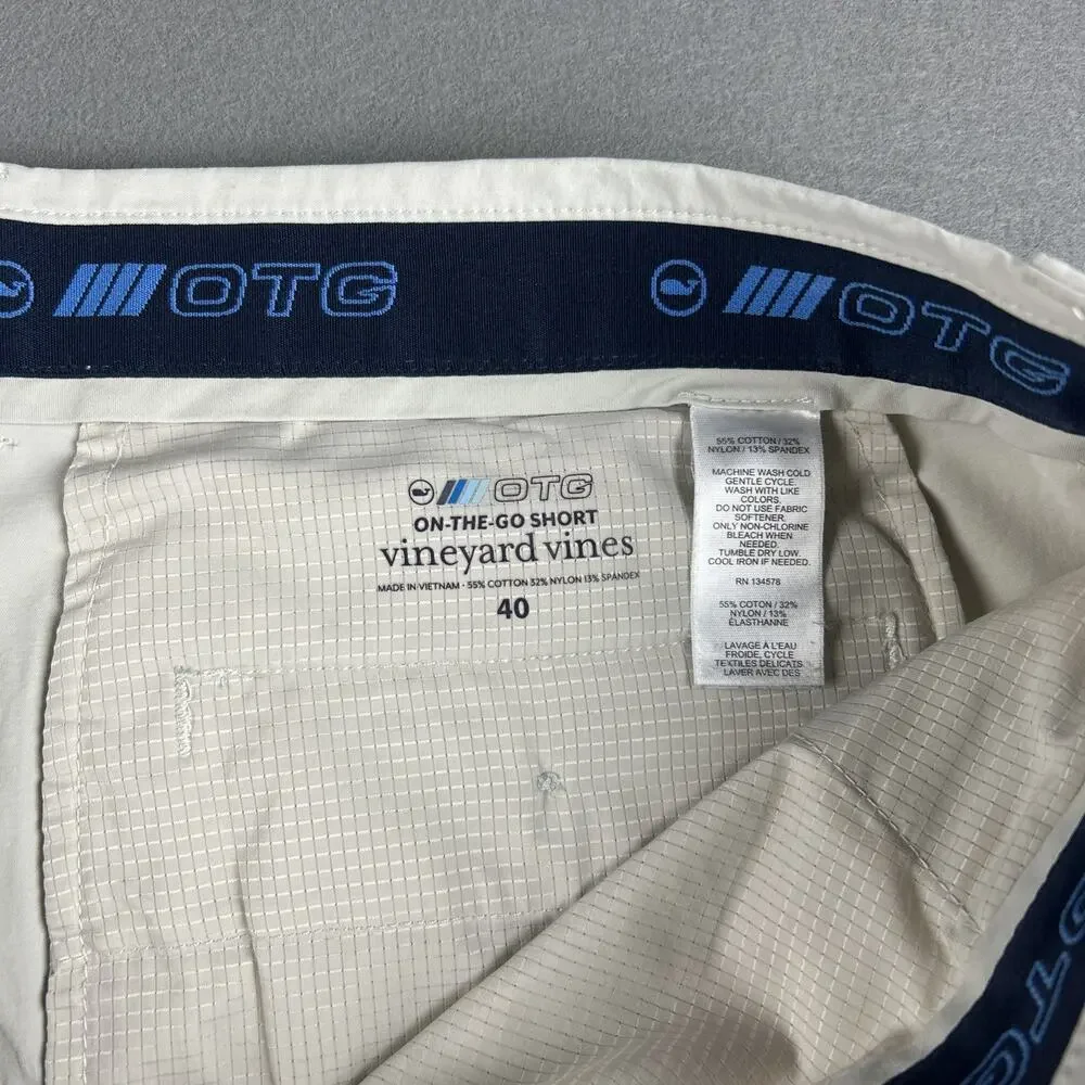 2 Vineyard Vines Mens Performance OTG Stretch Golf Shorts Size 40